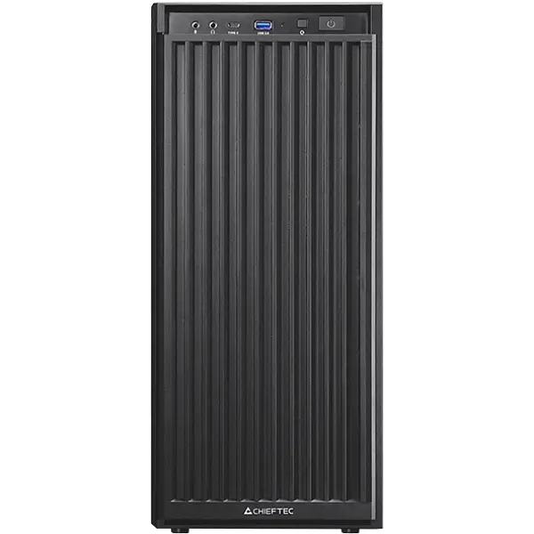 Корпус Chieftec UNI BW-01B-OP без БЖ 1x USB Type C 1 x USB3.0 ATX Black - фото 2