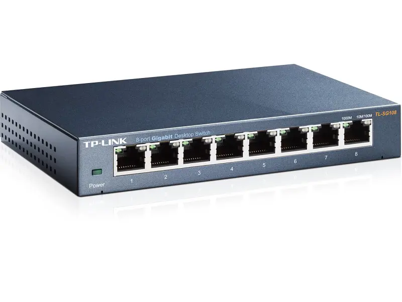 Комутатор TP-LINK TL-SG108 - фото 3
