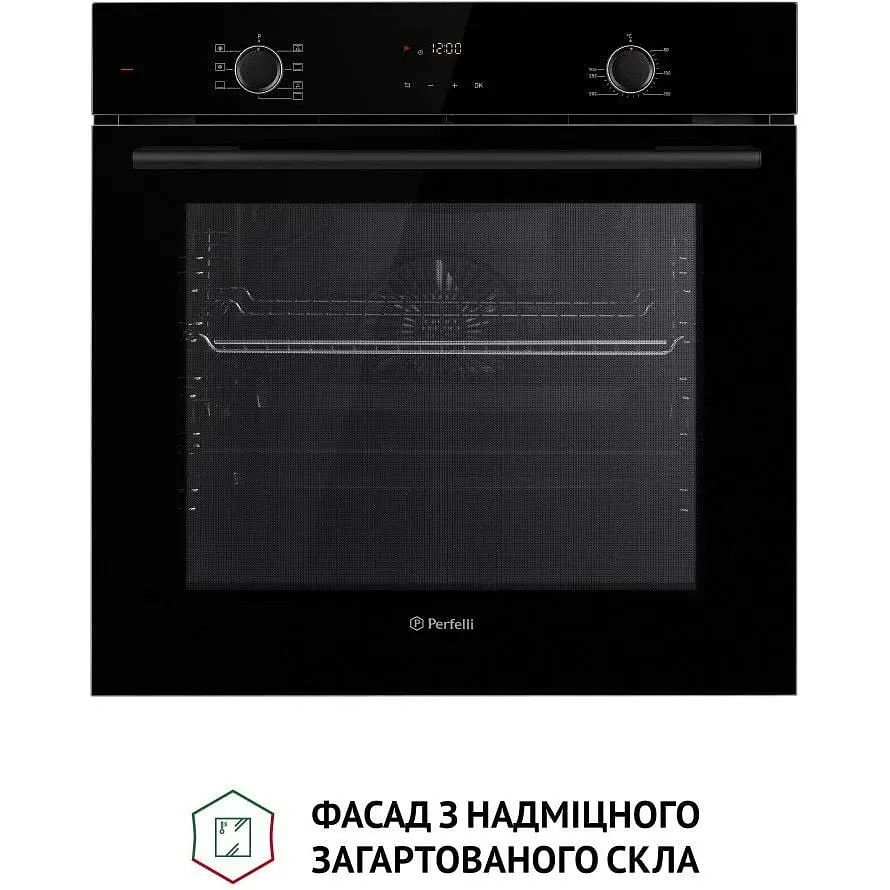 Духова шафа Perfelli Perla 6D7 Nero Чорна - фото 3