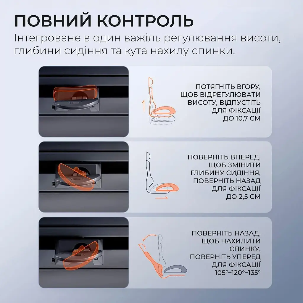 Офісне крісло Sihoo DORO C300 Pro Mesh Black with footrest (DORO-C300-PRO-M101-JT) - фото 10