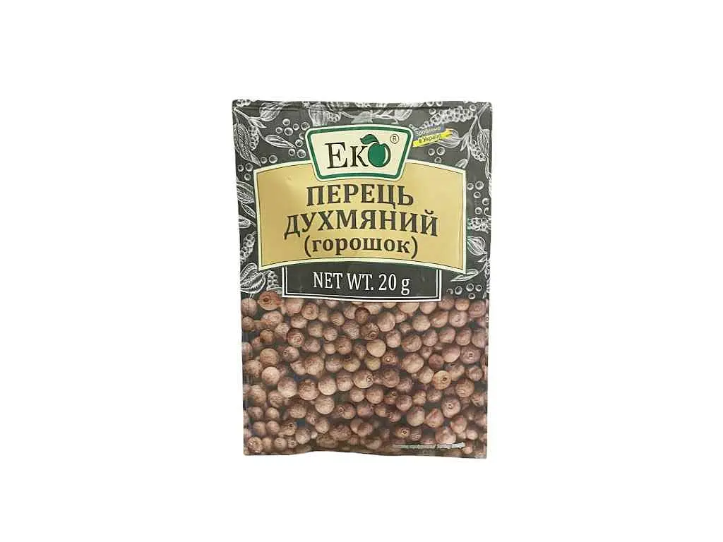 Перець духмяний ЕКО 20 г горошок