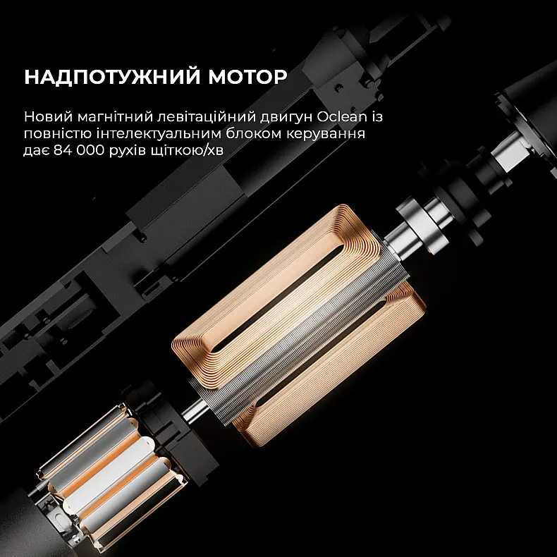 Электрическая зубная щетка Oclean X Ultra Set Green OLED - фото 7