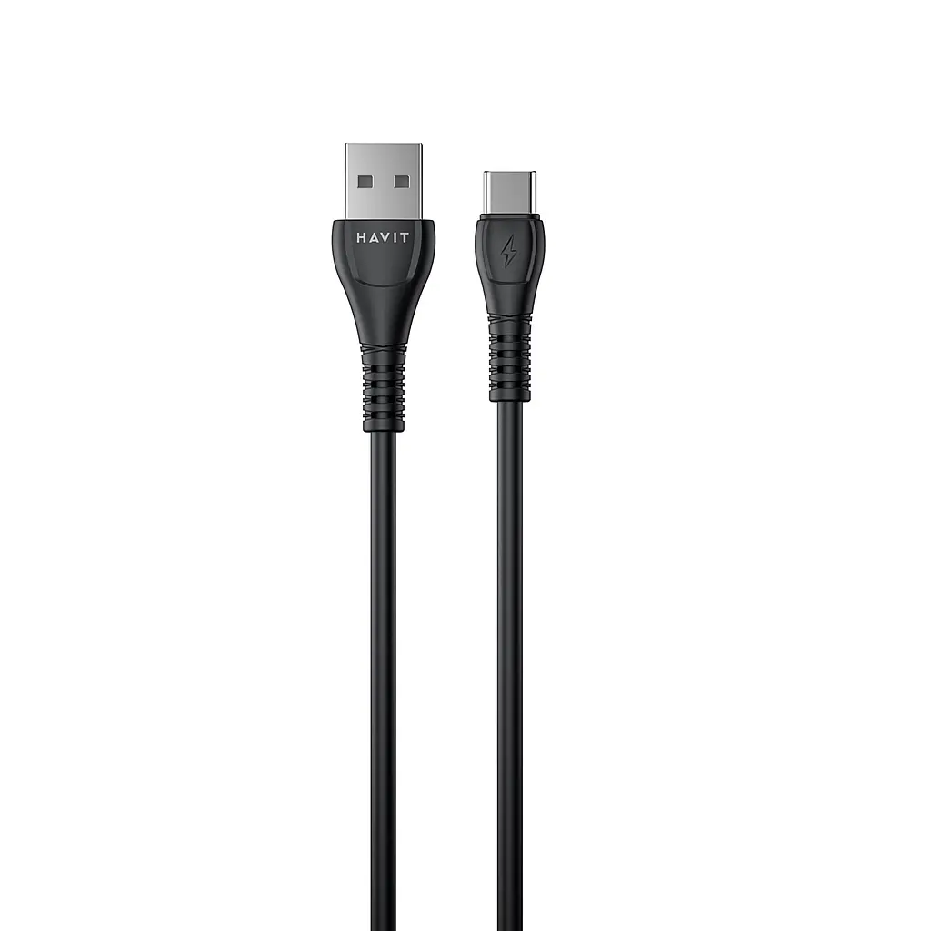 Кабель USB - USB-C HAVIT HV-CB642C 2.1A 1м Black HAVIT (28138-000)
