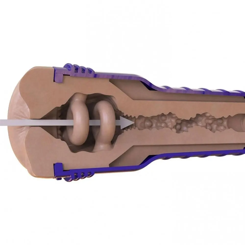 Мастурбатор-анус Fleshlight Boost Blast, 24.75 см (тілесний) - фото 4