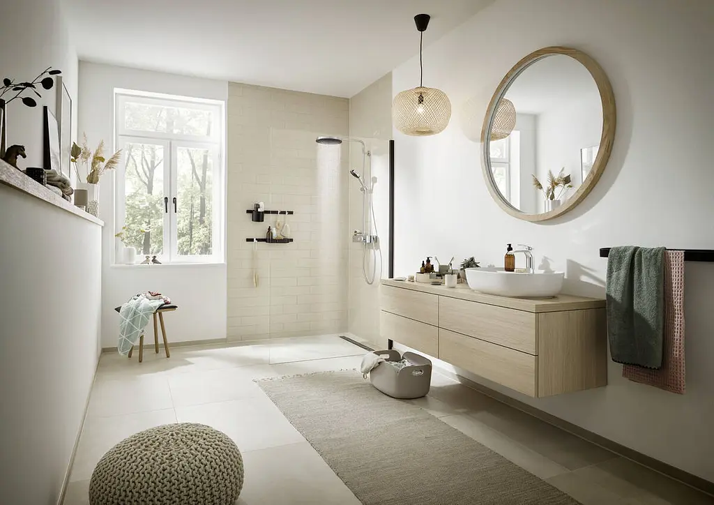 Душова система Hansgrohe Pulsify Showerpipe 260 1jet з термостатом Chrome 24220000, Хром - фото 2