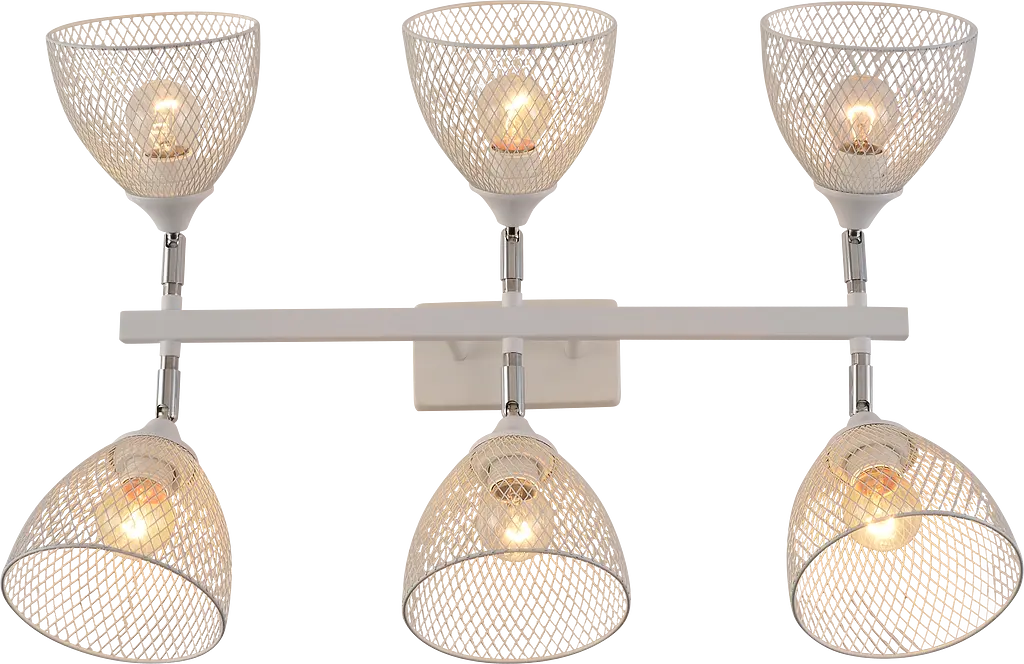 Люстра декоративная v xa1568-6 wh+cr - фото 3