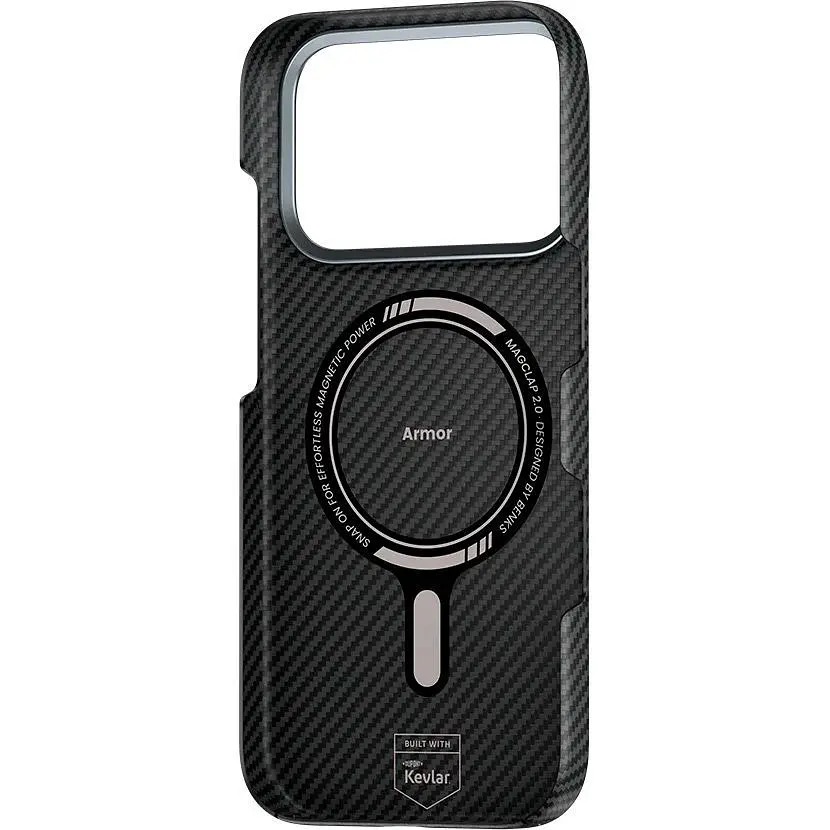 Чохол Benks Magnetic ArmorAir Kevlar Case 600D для Apple iPhone 17 Pro Max Black [145688] - фото 3