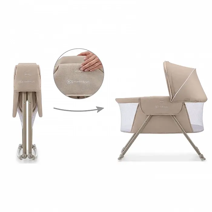 Детская кроватка колыбель KiderKraft Lovi Beige - фото 8