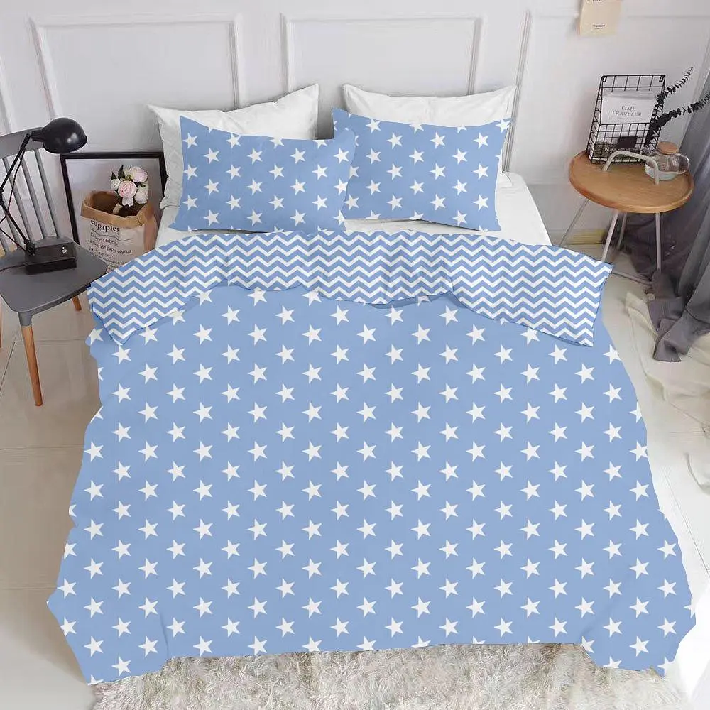 Набір наволочок Cosas Blue Star 50х70 см (SetPillow_StarBlue_ZigZagBlue_50х70) - фото 7