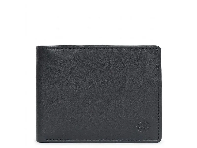 Гаманець із натуральної шкіри Cortina 5077 nero Чорний 11х9 см TONY PEROTTI acs0032409