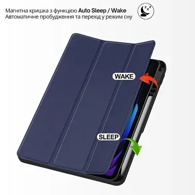 Чохол до планшета BeCover Flexible TPU Mate Xiaomi Pad 7 / 7 Pro 11.2" Deep Blue (715615) - фото 7