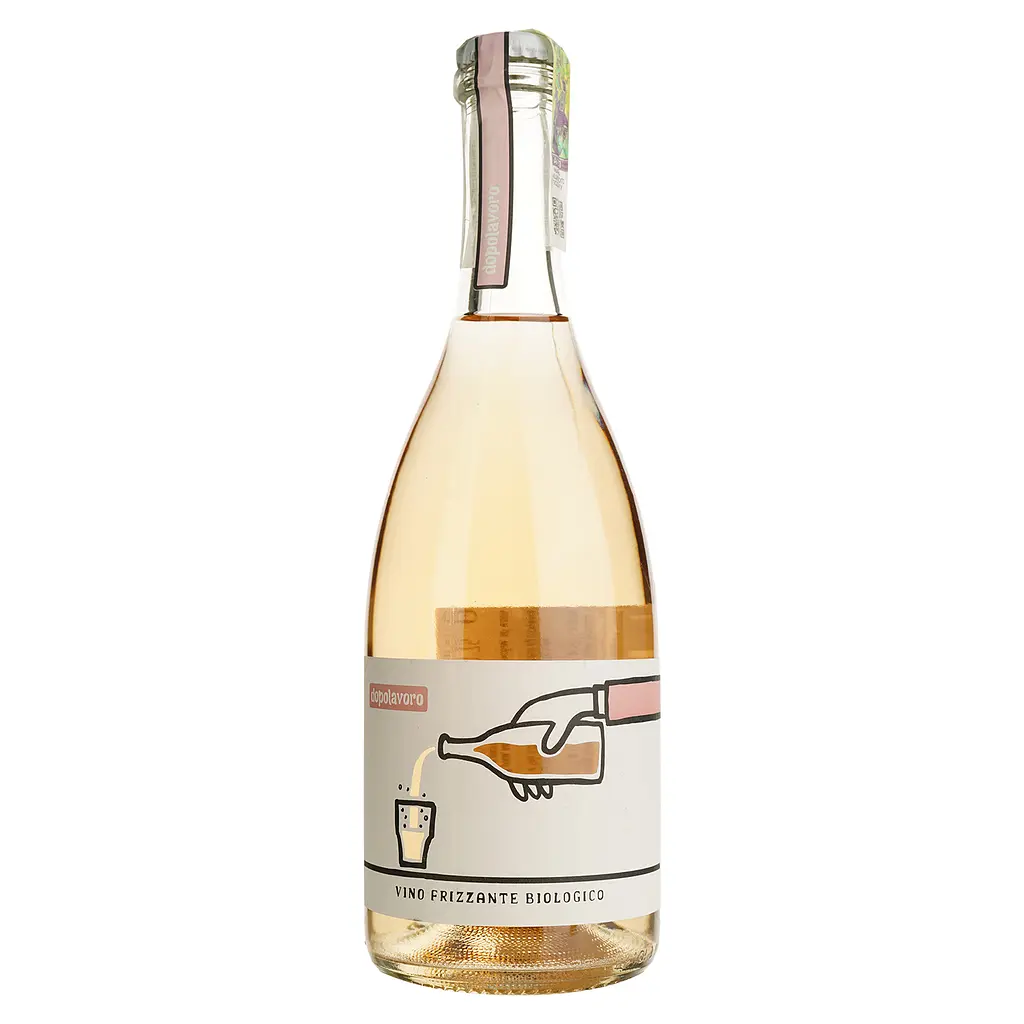 Вино ігристе Dopolavoro Rose Organic рожеве 0.75 л - фото 1