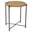 Стіл Bo-Camp Carnaby M 32x32 cm Bamboo Brown (1404322) - мініатюра 1