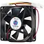 Вентилятор 80 мм Cooling Baby 8025 4PS чорний 80x80x25 мм 2500 об/хв 24.3 дБ Molex - мініатюра 1