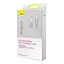Кабель Baseus Explorer Series Fast Charging Cable with Smart Temperature Control Type-C to iP 20W 1 м Purple - миниатюра 2