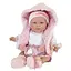 Лялька Munecas De Cuna у рожевому комбінезоні 45 см (B45223) - мініатюра 1