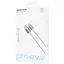 Кабель Proove Dense Metal USB to Type-C 3A (2m) white (CCDM20001222) - мініатюра 2