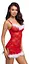 Сорочка Cottelli Lingerie X-Mas L/XL (червоний) - мініатюра 3
