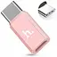 Адаптер Hoco Micro-usb гнездо разъем Type-C штекер - миниатюра 1