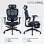 Офісне крісло OfficePro Skyline OC750-B-B-B (OC750-B-B-B) - мініатюра 15
