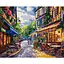 Картина за номерами "Вуличка у Франції" KHO3651 40х50 см - мініатюра 1