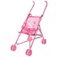 Коляска для ляльки, пластик, складана, 66.5x49x24 см - мініатюра 1