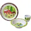 Сервиз столовый Gimex Tableware Kids Adventure 3 предмета разноцветный (6965570) - миниатюра 1