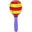 Детская деревянная игрушка Bambi Маракас MD 0361-1 размер 12,5 см - миниатюра 1