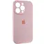 Чехол Epik Silicone Case Full Camera Protective AA для Apple iPhone 13 Pro Max 6.7 Розовый/Chalk Pink - миниатюра 2