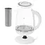 Стеклянный чайник Camry CR 1290, 2.0 л, с регулировкой температуры, LED-подсветкой, белый, электрический, 2200 - миниатюра 7