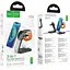 Беспроводная зарядка подставка Hoco CQ3 для iPhone iWatch/Airpods на 5-15W QI 3А черная - миниатюра 6