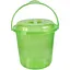 Відро Stars Plast зелений 16 л (94338/зел) - мініатюра 1