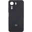 Чехол Lakshmi Silicone Cover Full Camera AA с логотипом для Xiaomi Redmi 13Coco C65 Черный/Black - миниатюра 1