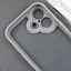 Чехол Epik TPU Transparent + Colour 1.5 мм для Apple iPhone 16, 6.1 Серый - миниатюра 3