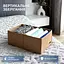 Кофр  ORGANIZE  для вертикального зберігання одягу з розділом 40*25*16 см (беж) - мініатюра 1
