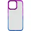 Чехол Epik TPU+PC Fresh sip series для Apple iPhone 13 Pro 6.1 Синий/Фиолетовый - миниатюра 2