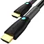 Кабель Vention HDMI M - M 8.0 м V2.0 Engineering 4K 60Гц 18Gbps HD 7.1 PVC Black - мініатюра 2