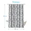 Штора для ванної кімнати Fabrika Palm з кільцями 12 шт 180x180 Peva - мініатюра 2