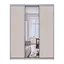 Шкаф купе Doros Сити Лайт Кашемир 2 ДСП/1 зеркало 180х60х225 (80736371) - миниатюра 3