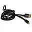 Кабель 2-метровый iMAX USB cable lightning 3.0 black 2 м - миниатюра 1