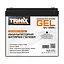 Аккумуляторная батарея гелевая 12В 55Ач Trinix TGL12V55Ah/20Hr GEL (44-00016) - миниатюра 2