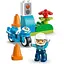 Конструктор LEGO DUPLO Town Синій поліцейський мотоцикл 11 деталей (10471) - мініатюра 2