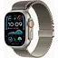 Смарт-часы Apple Watch Ultra 2 GPS + Cellular 49mm Natural Titanium Case w. N. Titanium Milanese Loop - M MX5R3 - миниатюра 1