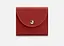 Кожаный кошелек 2.2 красный - миниатюра 1