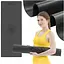 Коврик (мат) спортивный 4FIZJO PU 183 x 68 x 0.4 см для йоги и фитнеса 4FJ0587 Black (P-5907739319531) - миниатюра 1