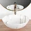Умивальник Rea Stella aiax shiny накладний REA-U9088, Мармур - мініатюра 3