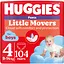 Уцінка. Підгузки-трусики для хлопчиків Huggies Pants Little Movers 4 (9-14 кг) 104 шт. - мініатюра 1