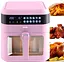 Аэрофритюрница мультипечь DMS HFG-7R XXL Pink 1600 Вт - мініатюра 1