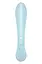 Вибратор кролик Satisfyer Triple Oh 24 см голубой - миниатюра 5