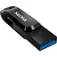 Флешка SanDisk USB 3.1 Ultra Dual Go Type-C 128Gb (150 Mb/s) - миниатюра 2
